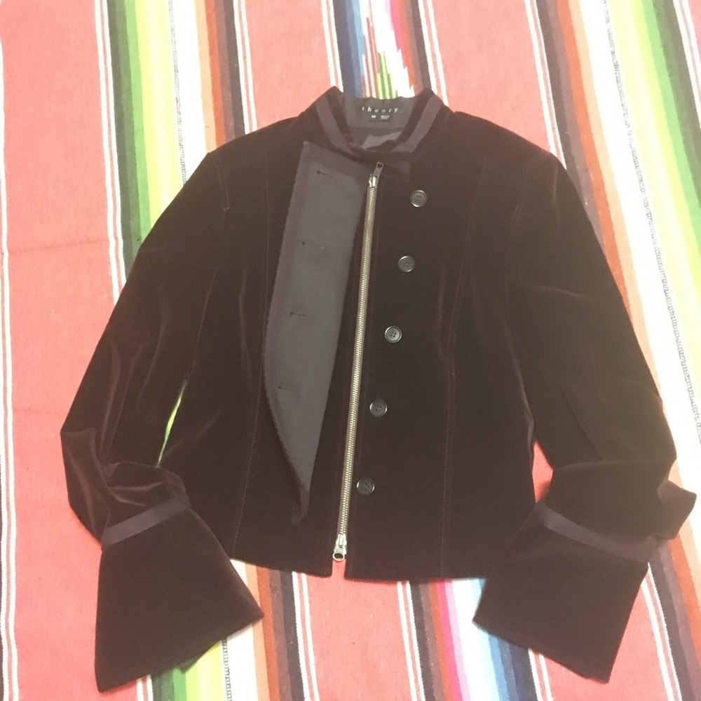 Theory velvet jacket